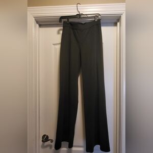 Sophie Max Gray Wide-Leg Pants